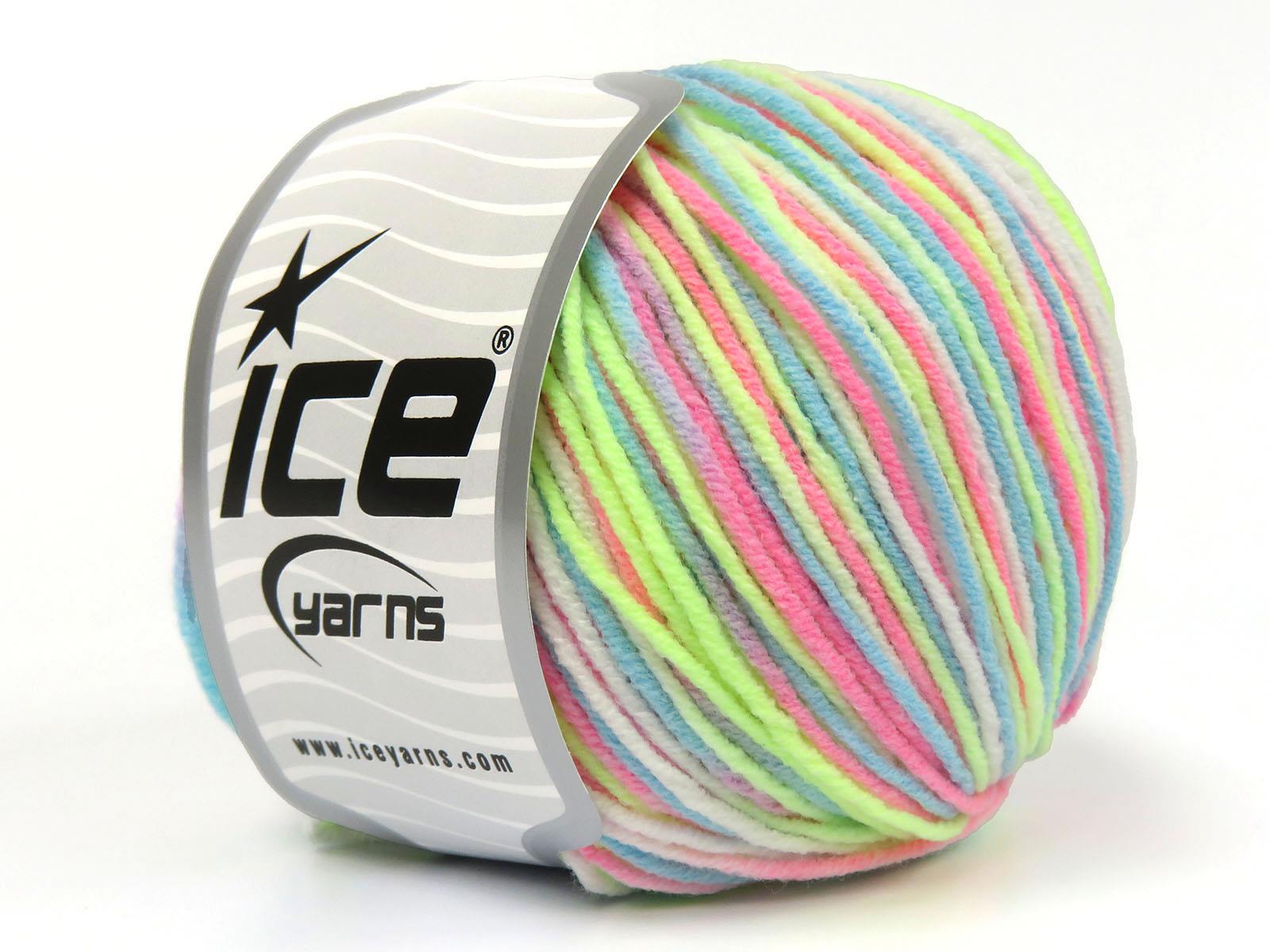 Lorena Pastel Green, Pink, Blue, White, Lilac