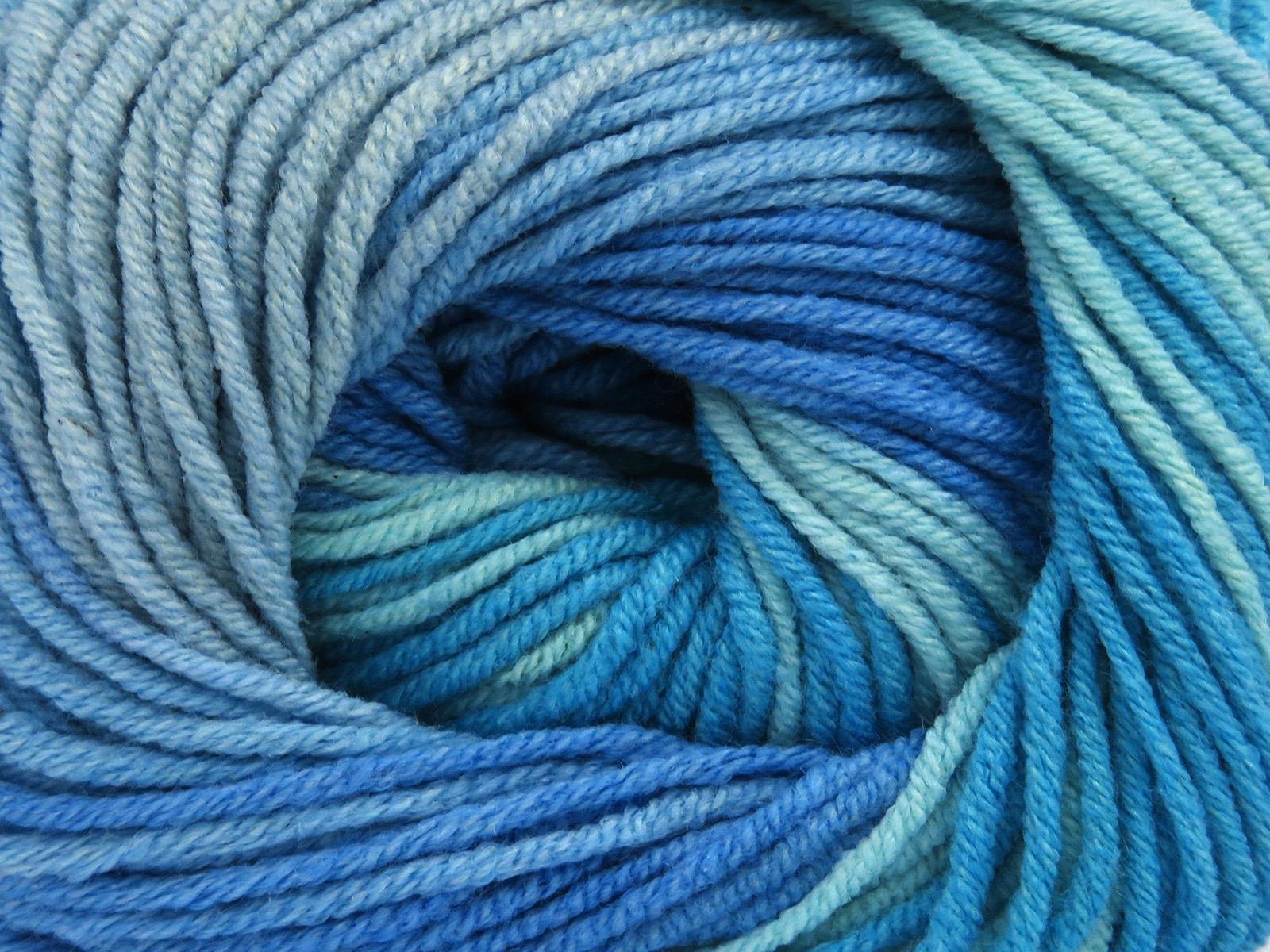 Lorena Print Turquoise, Blue Shades, Mint Green