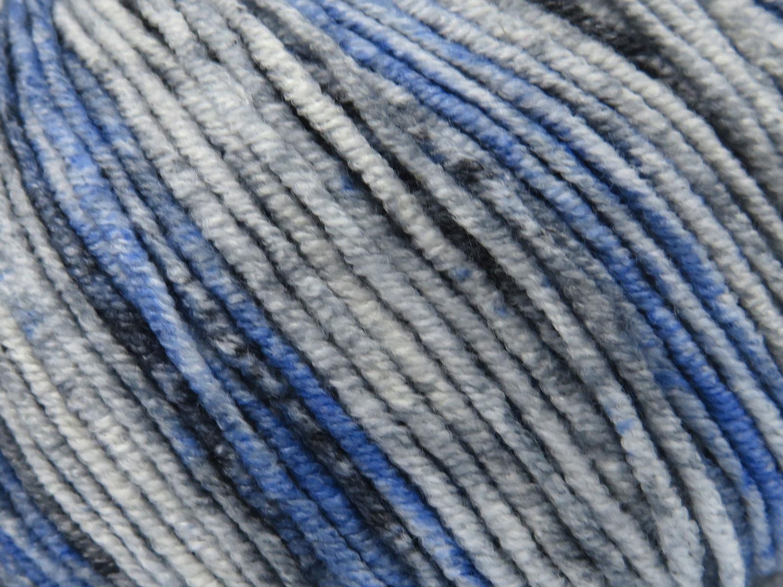 Lorena Splash Blue Shades, Grey Shades