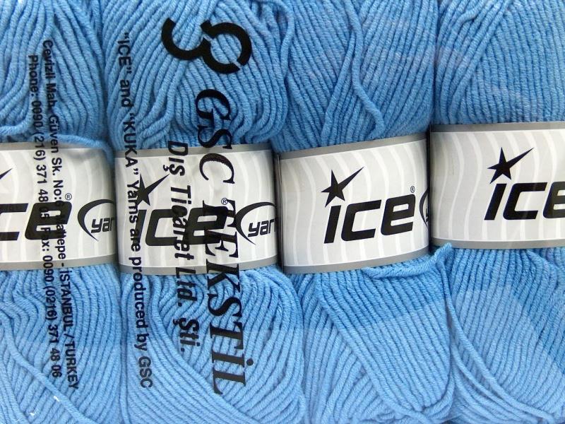Lorena Worsted Baby Blue
