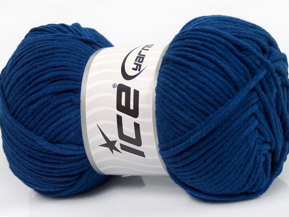 Lorena Worsted Dark Blue