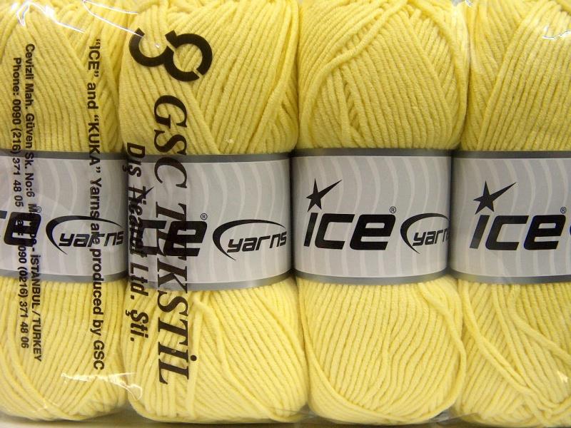 Lorena Worsted Light Yellow