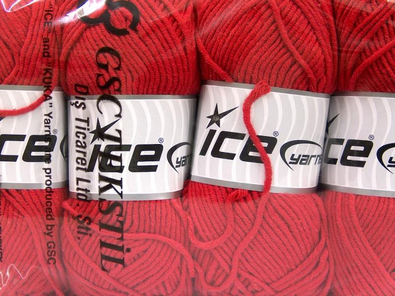 Lorena Worsted Red