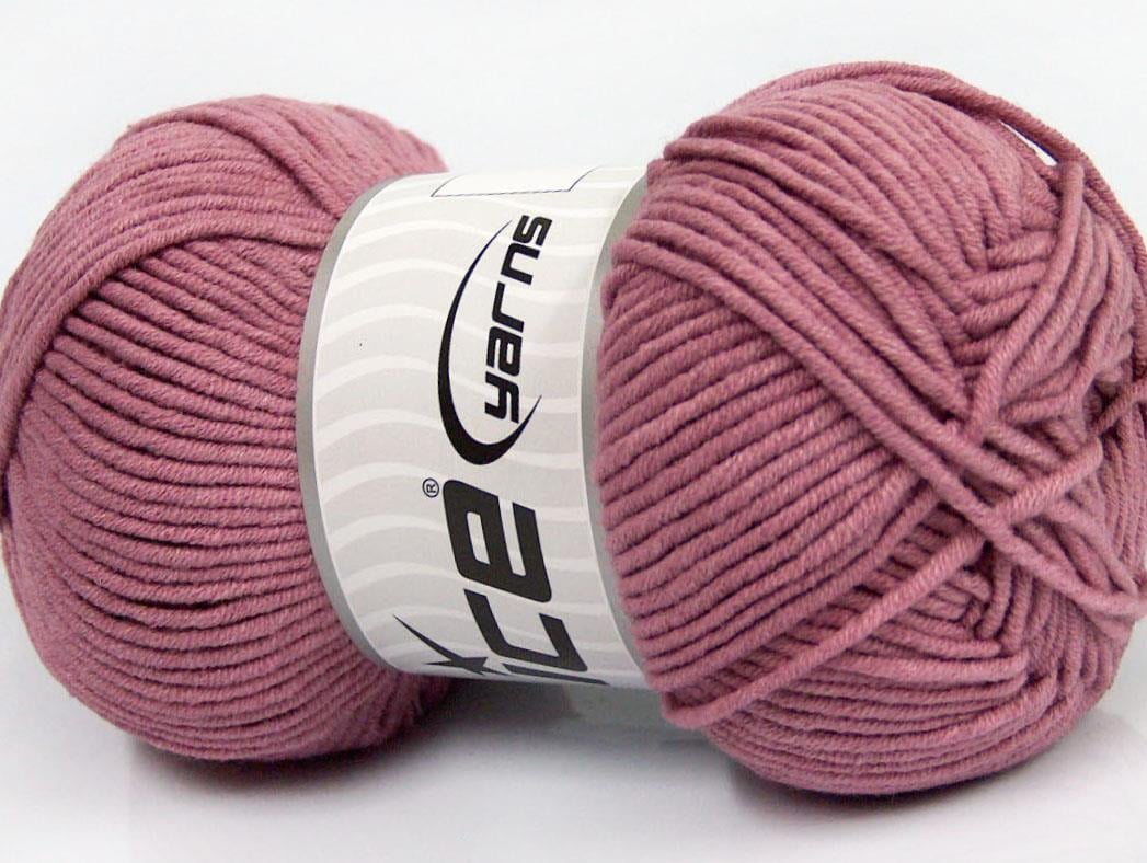 Lorena Worsted Rose Pink