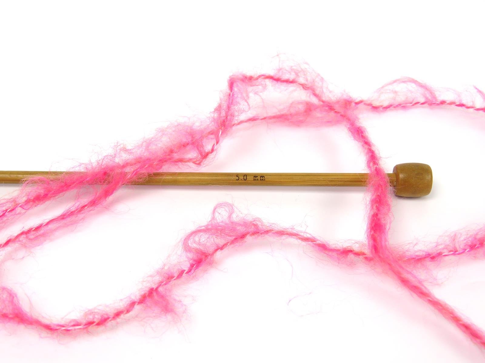 Lot of 2 x 150gr Skeins Ice Yarns BELLA MOHAIR (15% Mohair) Yarn Purple Burgundy Pink Light Salmon