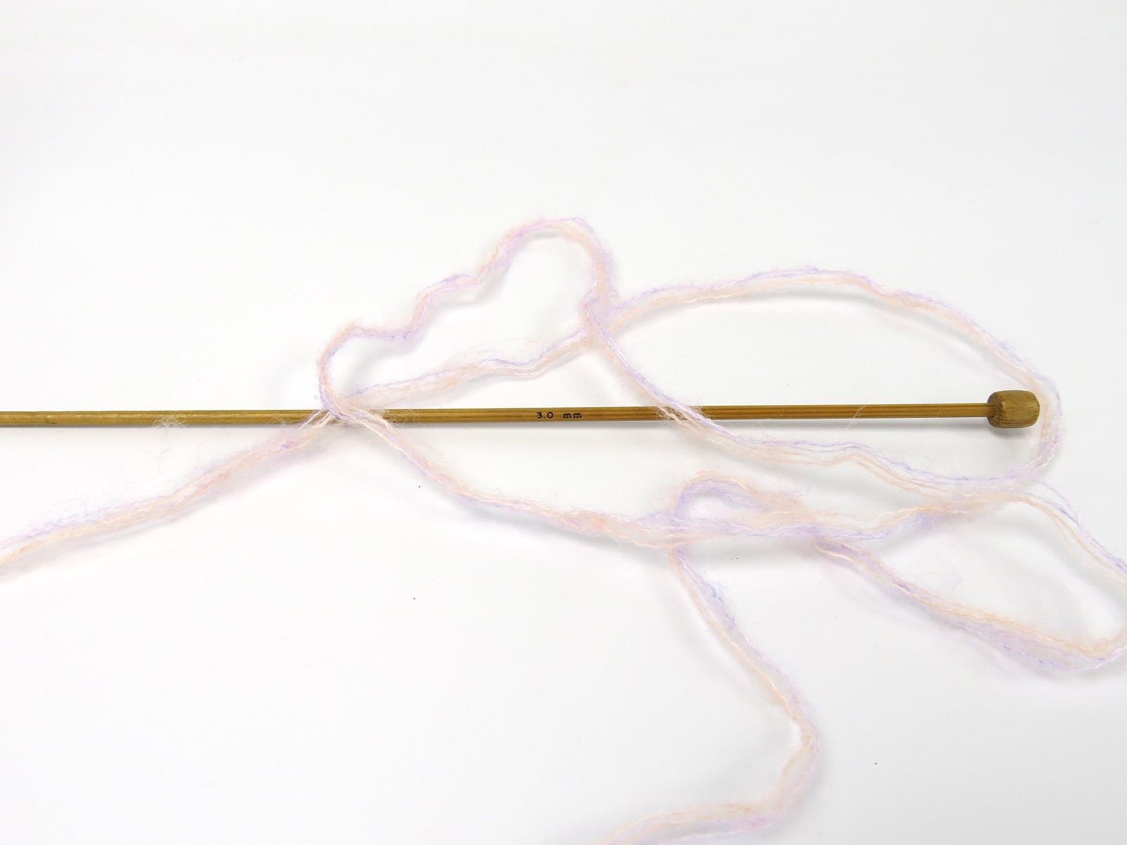 Lot of 2 x 150gr Skeins Ice Yarns CAKES TOMMY WOOL (10% Wool) Yarn Light Salmon Light Lilac