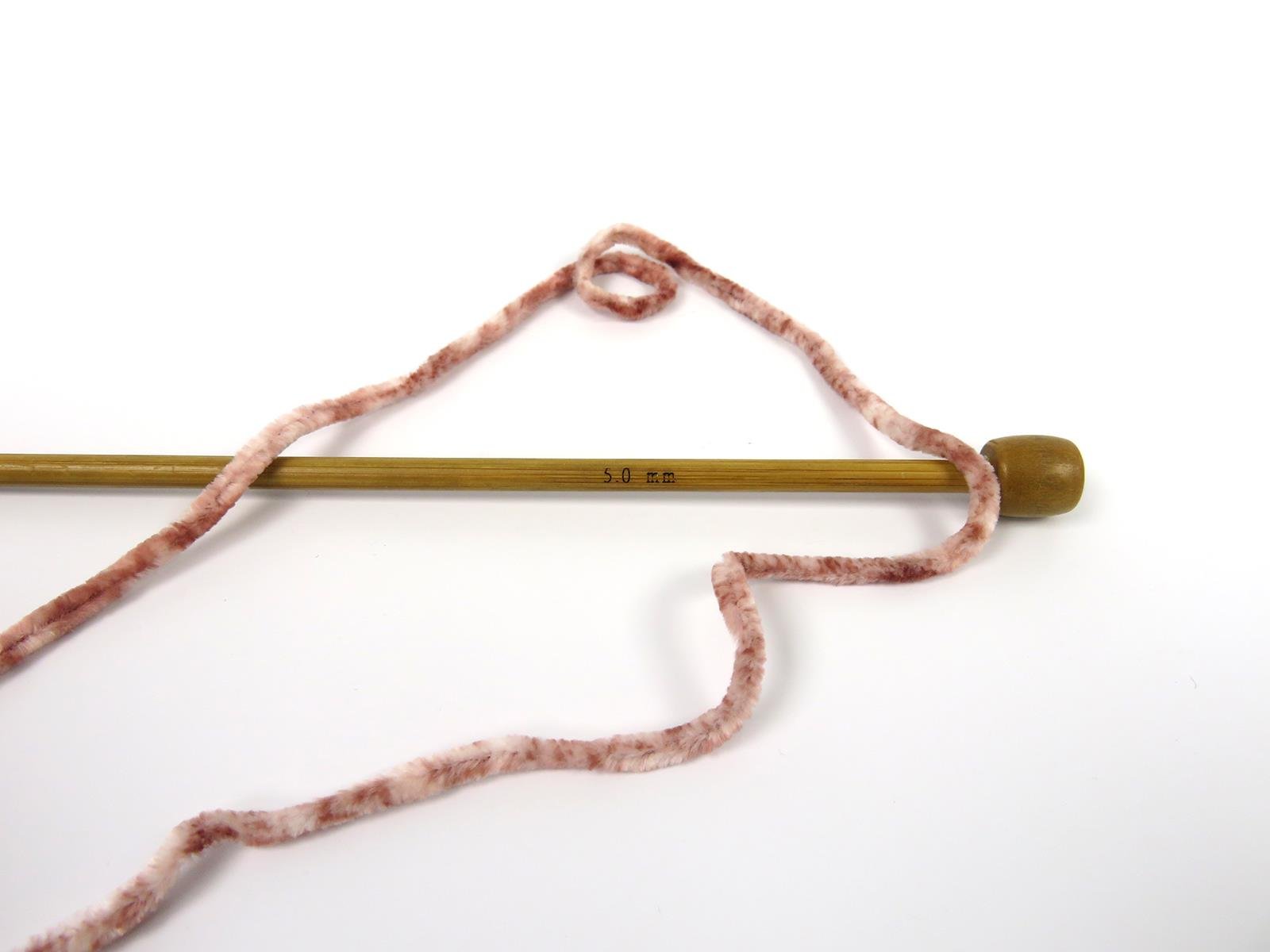 Lot of 2 x 150gr Skeins Ice Yarns CHENILLE SPLASH (100% MicroFiber) Yarn Burgundy Pink Shades Brown Shades