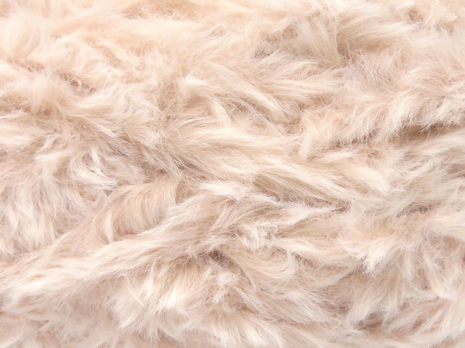 Lot of 3 x 100gr Skeins Ice Yarns BUNNY FUR Hand Knitting Yarn Light Salmon