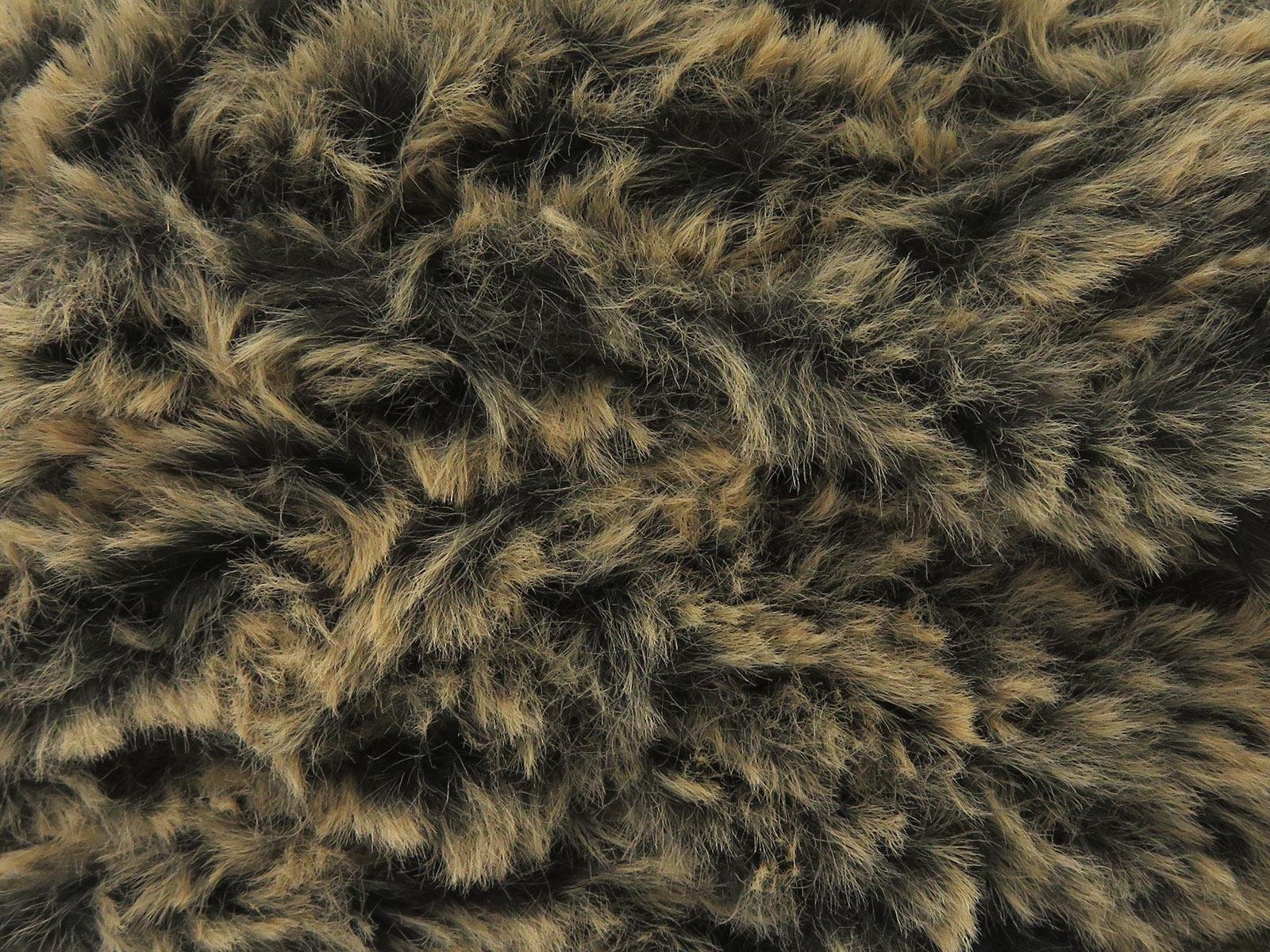 Lot of 3 x 100gr Skeins Ice Yarns BUNNY FUR Hand Knitting Yarn Black Brown