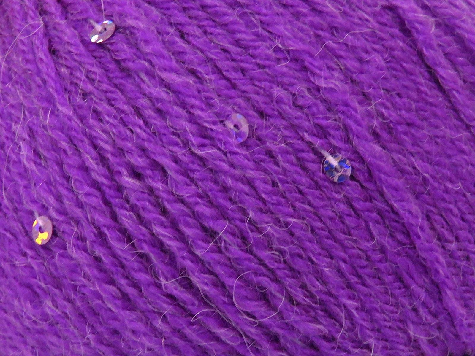 Lot of 4 Skeins Ice Yarns ALPACA PAILLETTE (20% Alpaca 5% Paillette) Yarn Fuchsia