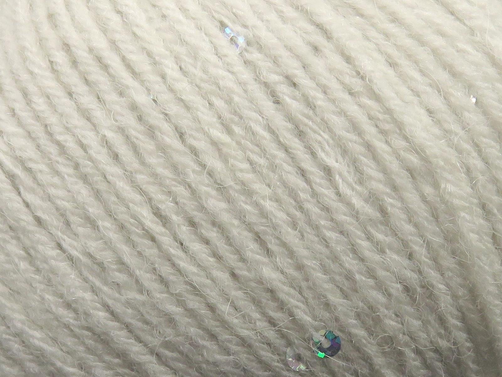 Lot of 4 Skeins Ice Yarns ALPACA PAILLETTE (20% Alpaca 5% Paillette) Yarn Stone Grey