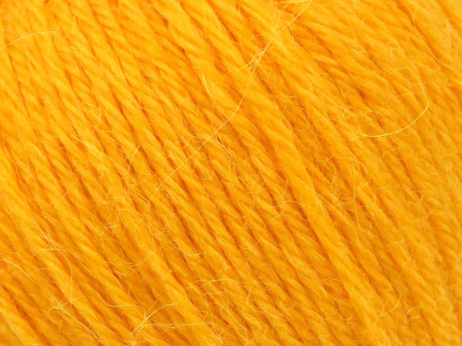 Lot of 4 Skeins Ice Yarns BABY ALPACA (45% Superwash Extrafine Merino Wool) Yarn Dark Yellow