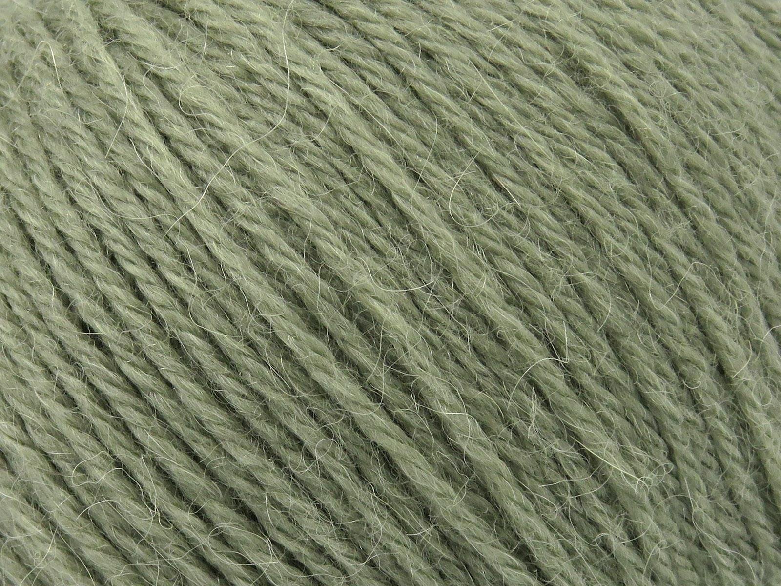 Lot of 4 Skeins Ice Yarns BABY ALPACA (45% Superwash Extrafine Merino Wool) Yarn Light Water Green