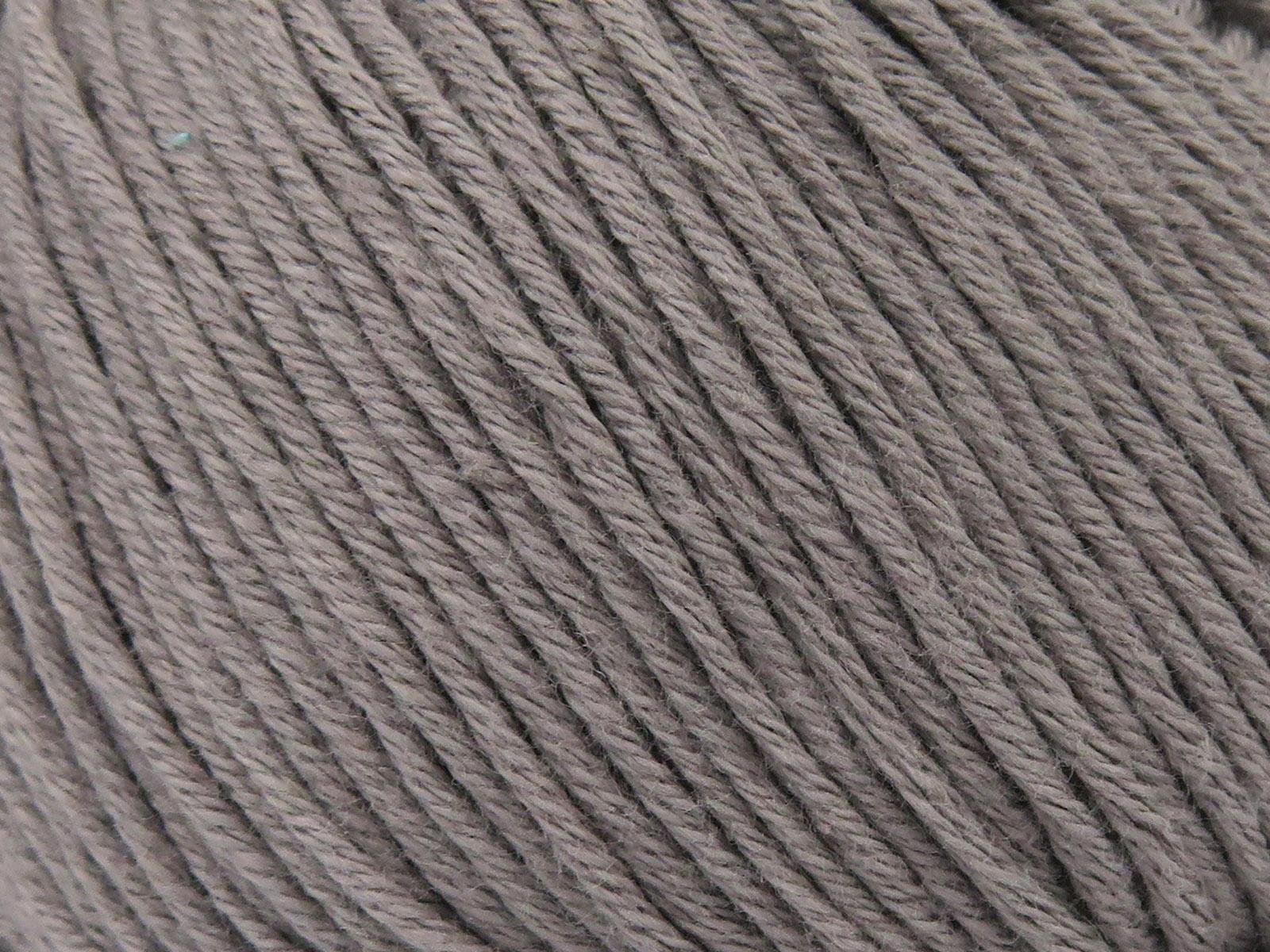 Lot of 4 Skeins Ice Yarns ORGANIC BABY COTTON (100% Organic Cotton) Yarn Grey