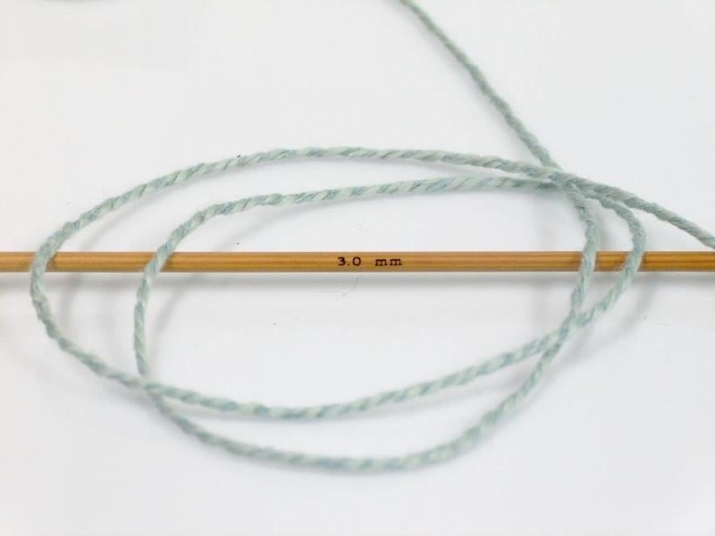 Lot of 4 Skeins Ice Yarns SILK COTTON (32% Silk 68% Cotton) Yarn Light Blue