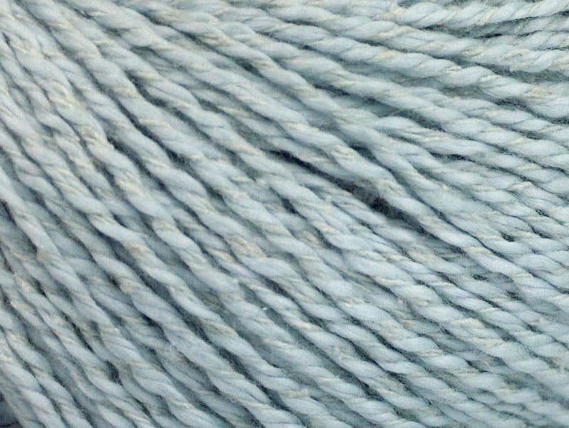 Lot of 4 Skeins Ice Yarns SILK COTTON (32% Silk 68% Cotton) Yarn Baby Blue