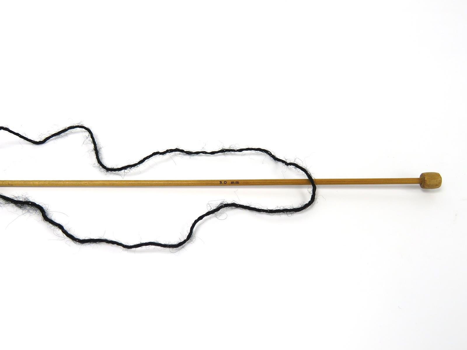 Lot of 4 x 100gr Skeins Ice Yarns ANGORA GLITZ (10% Mohair 15% Wool) Yarn Black