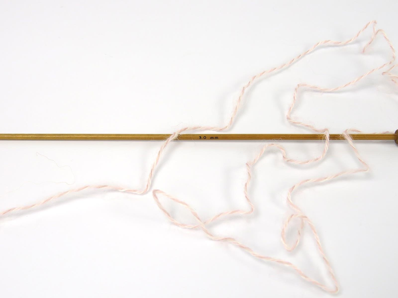 Lot of 4 x 100gr Skeins Ice Yarns ANGORA (10% Mohair 15% Wool) Yarn Light Pink White