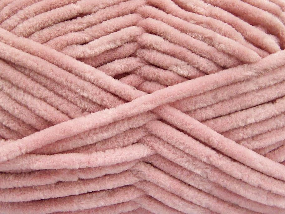 Lot of 4 x 100gr Skeins Ice Yarns CHENILLE BABY (100% MicroFiber) Yarn Rose Pink