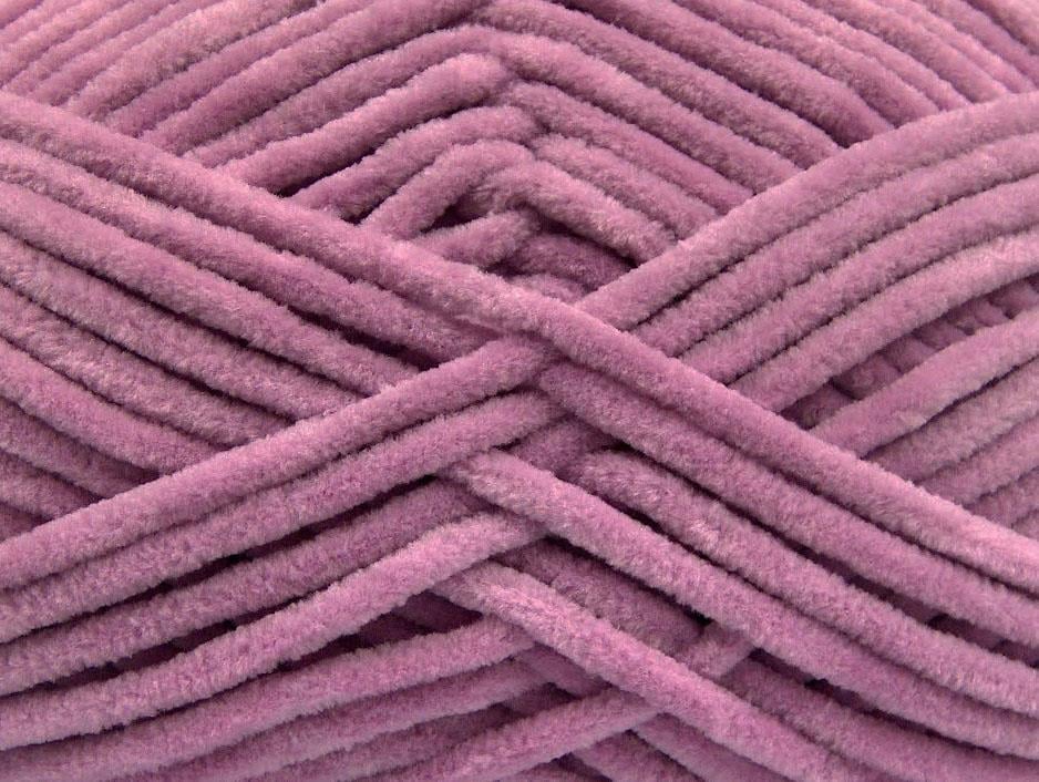 Lot of 4 x 100gr Skeins Ice Yarns CHENILLE BABY (100% MicroFiber) Yarn Orchid
