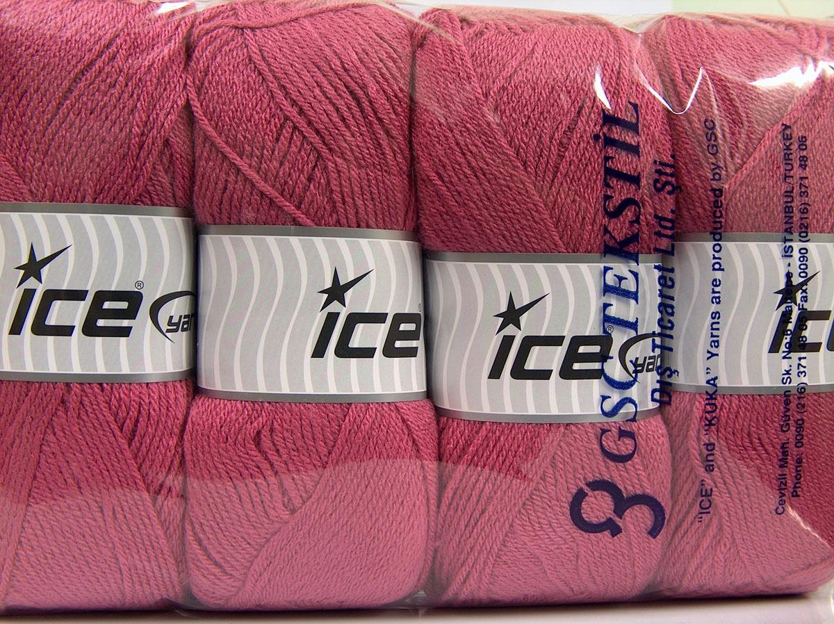 Lot of 4 x 100gr Skeins Ice Yarns CLASSIC DK Hand Knitting Yarn Orchid