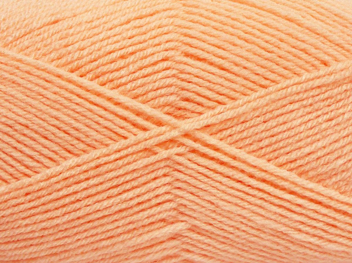 Lot of 4 x 100gr Skeins Ice Yarns CLASSIC DK Hand Knitting Yarn Light Salmon