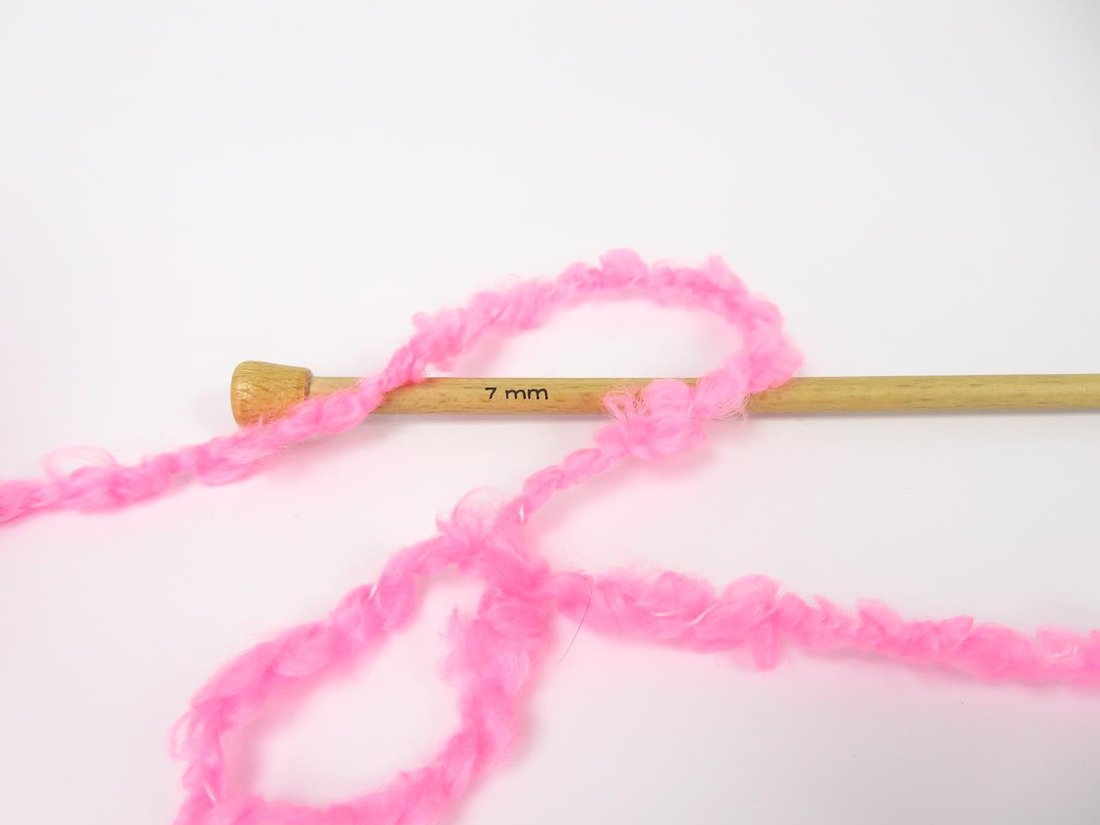 Lot of 4 x 100gr Skeins Ice Yarns CLOUDY Hand Knitting Yarn Neon Pink