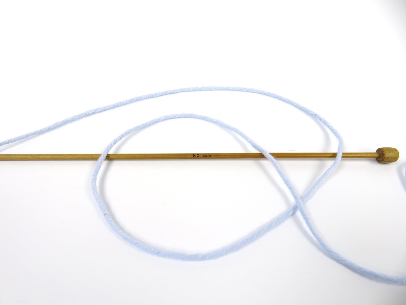 Lot of 4 x 100gr Skeins Ice Yarns LORENA WORSTED (55% Cotton) Yarn Ice Blue