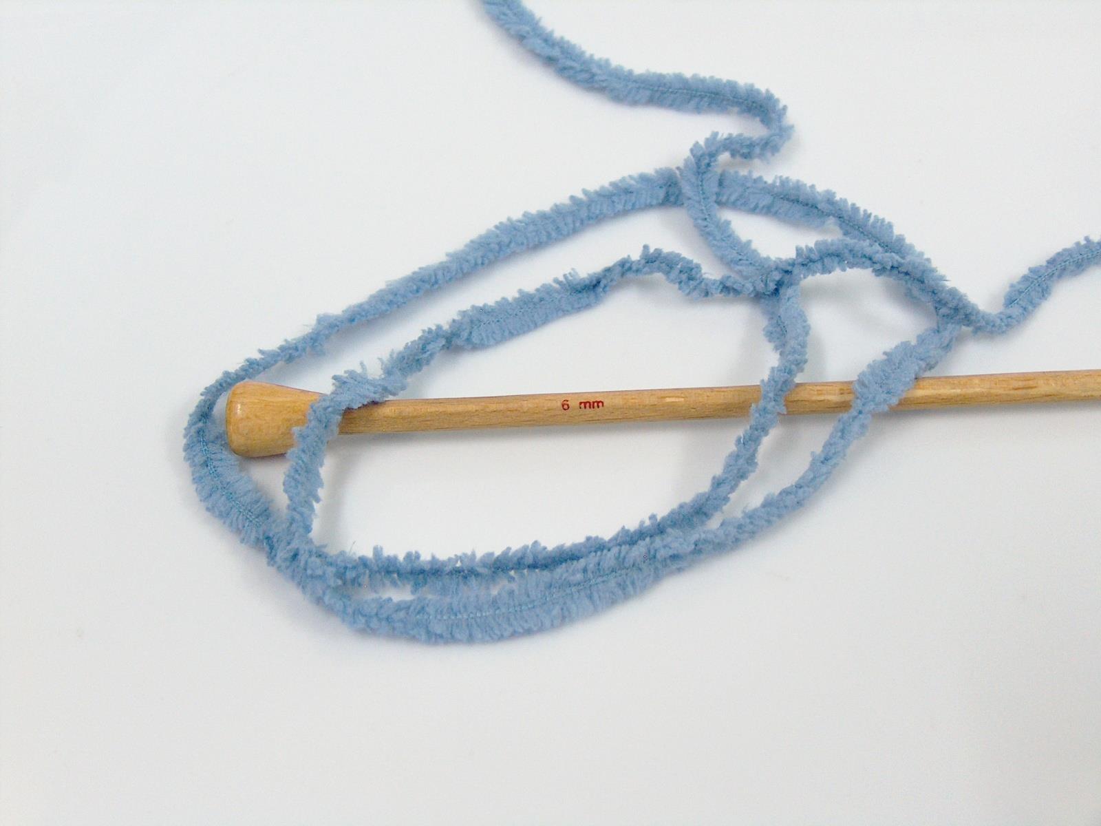 Lot of 4 x 100gr Skeins Ice Yarns PUFFY (100% MicroFiber) Yarn Light Blue