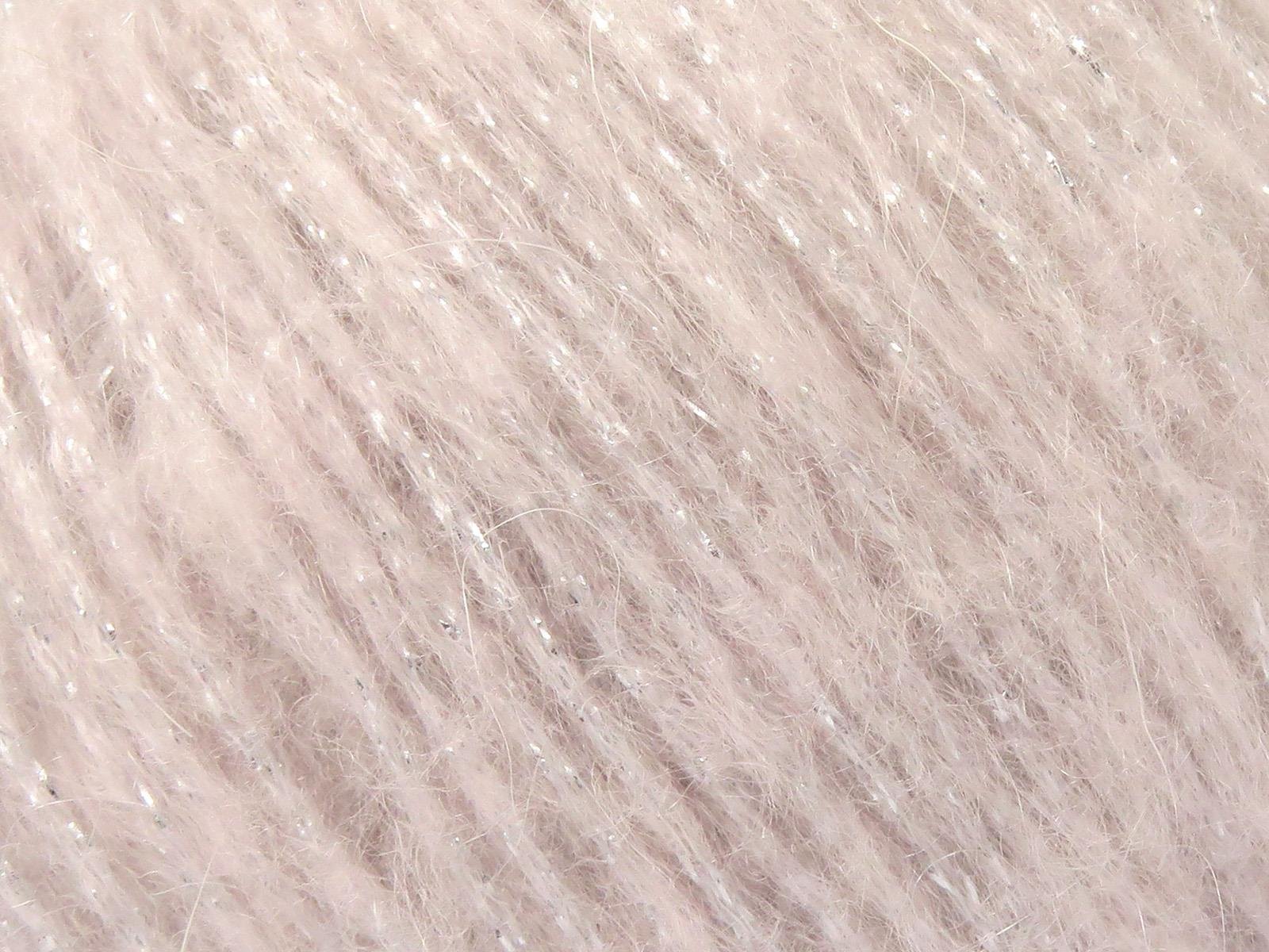 Lot of 6 Skeins Ice Yarns CHARM (10% Superwash Wool 15% Mohair) Yarn Powder Pink