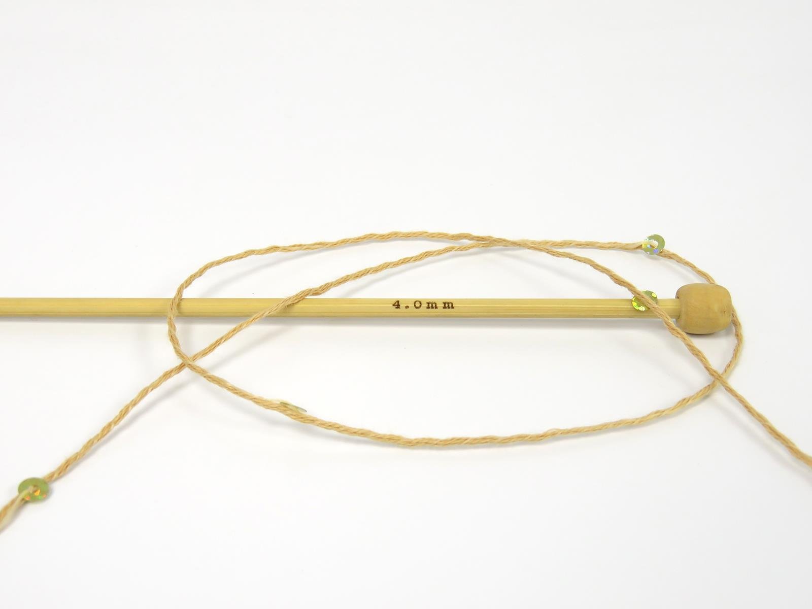 Lot of 6 Skeins Ice Yarns NATURAL COTTON LIGHT PAILLETTE (82% Cotton 18% Paillette) Yarn Light Camel