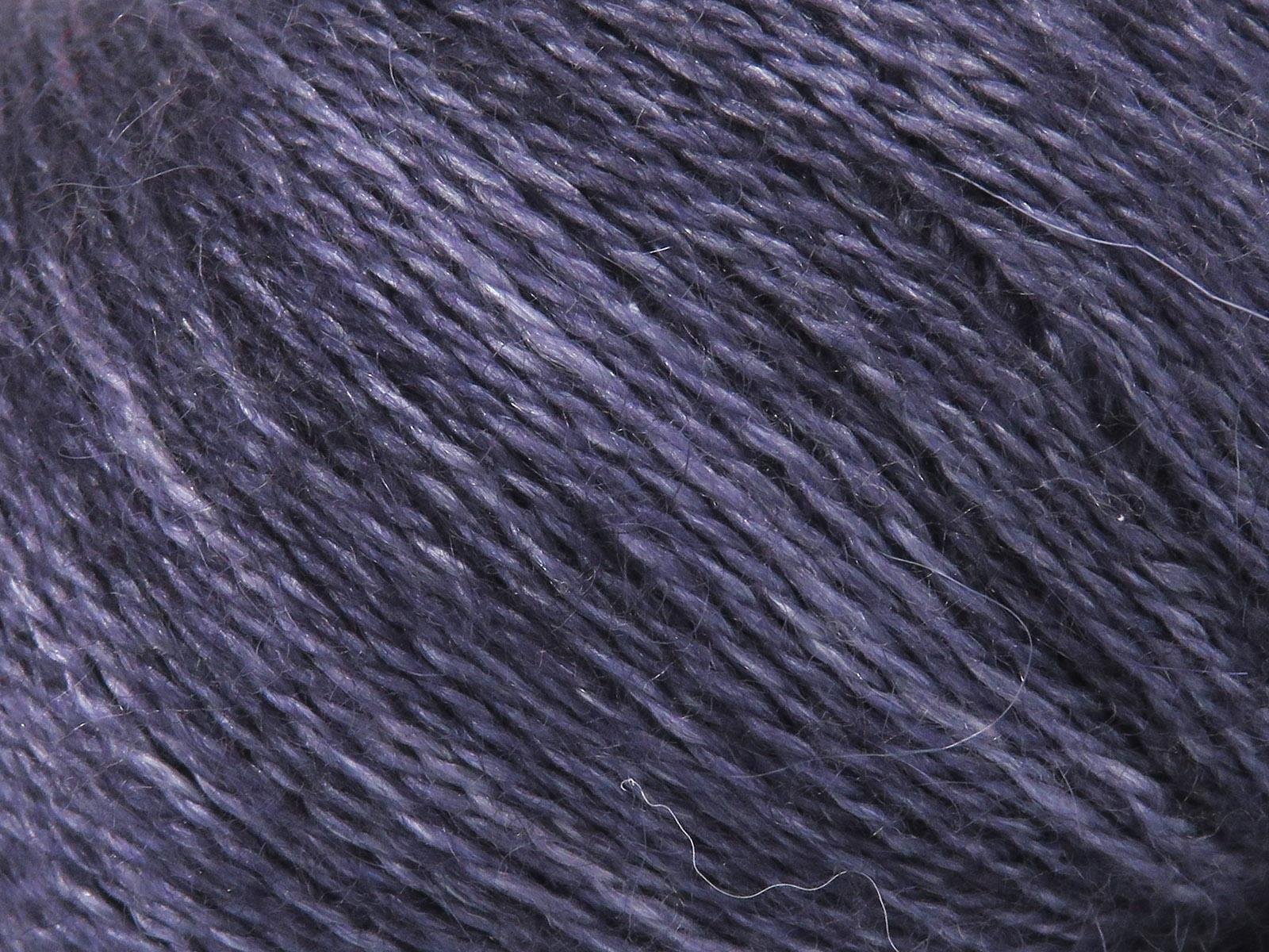 Lot of 6 Skeins Ice Yarns SILK (10% Kid Mohair 40% Merino Superfine) Yarn Lilac