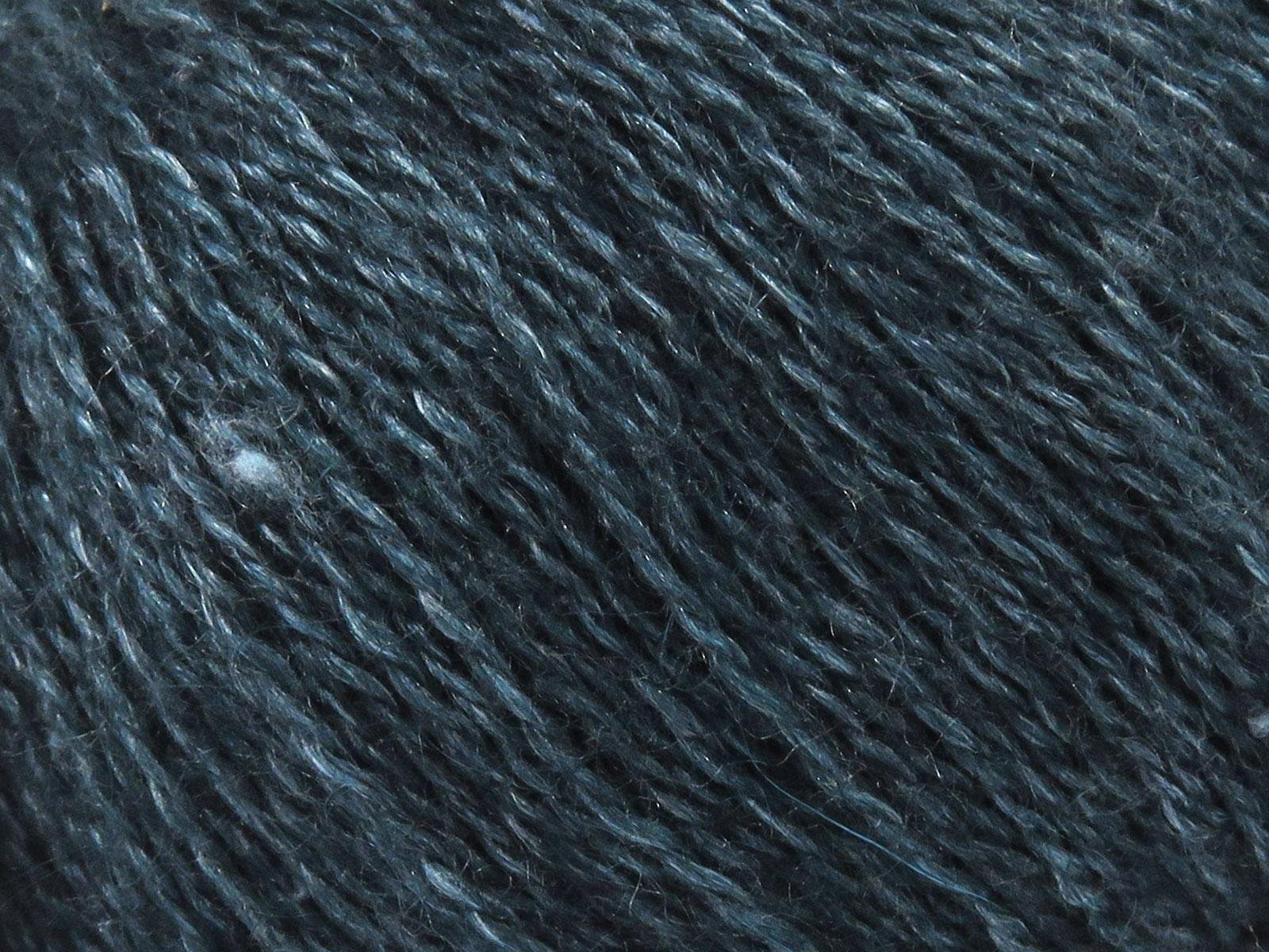 Lot of 6 Skeins Ice Yarns SILK (50% Silk 10% Kid Mohair) Yarn Teal