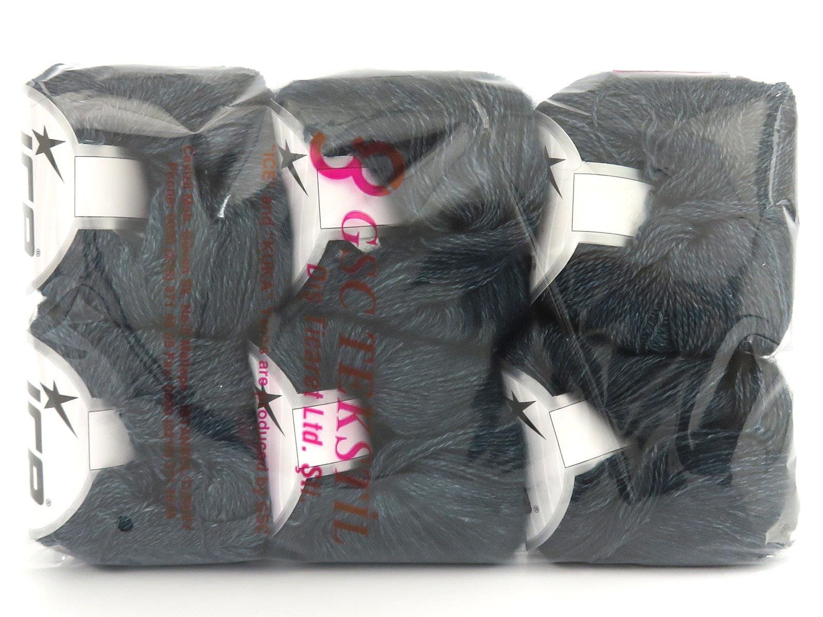 Lot of 6 Skeins Ice Yarns SILK (50% Silk 10% Kid Mohair) Yarn Teal