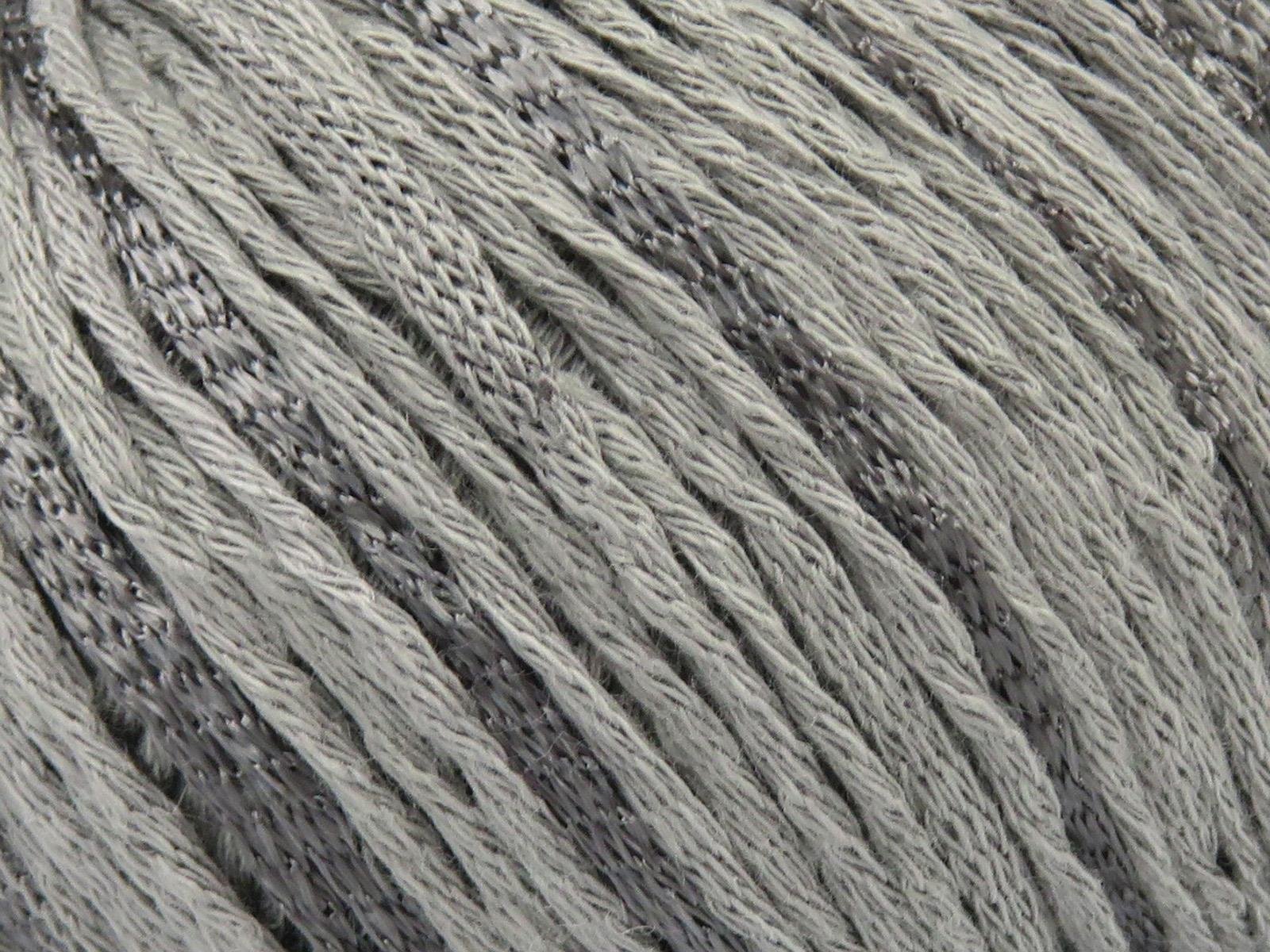 Lot of 6 Skeins Ice Yarns SUMMERTIME (80% Cotton 20% Viscose) Yarn Light Grey