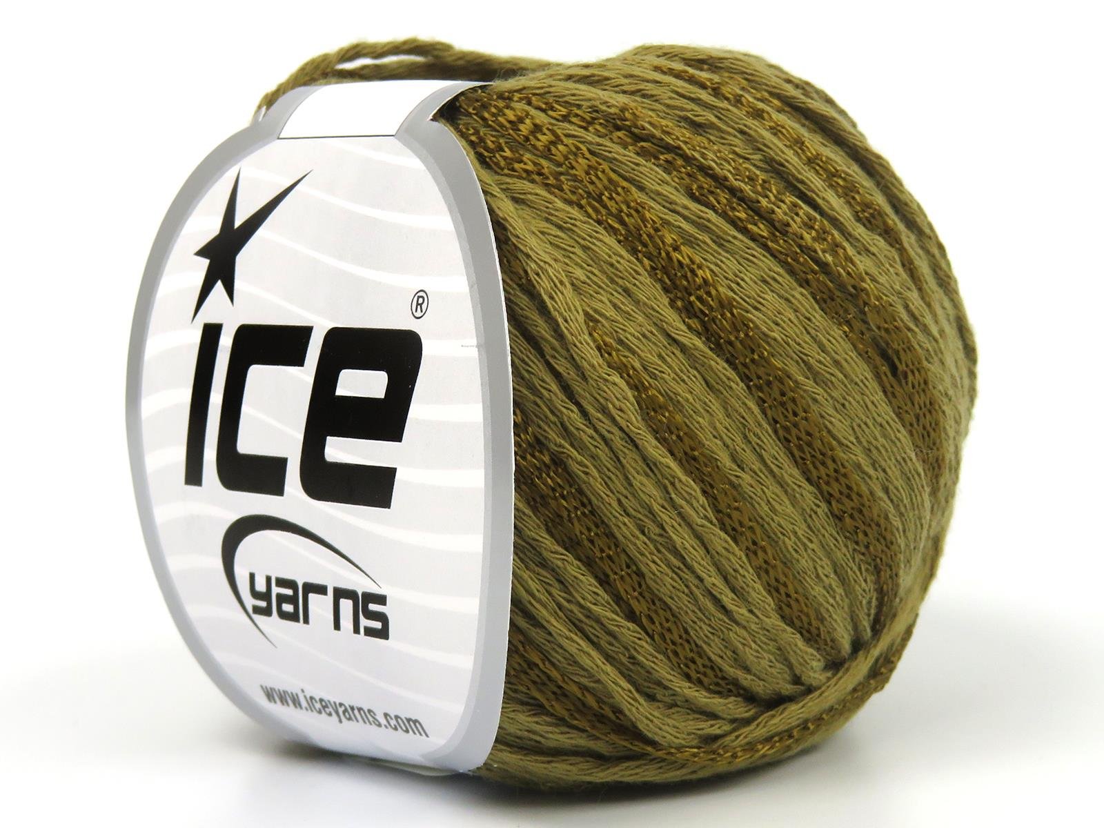 Lot of 6 Skeins Ice Yarns SUMMERTIME (80% Cotton 20% Viscose) Yarn Camel