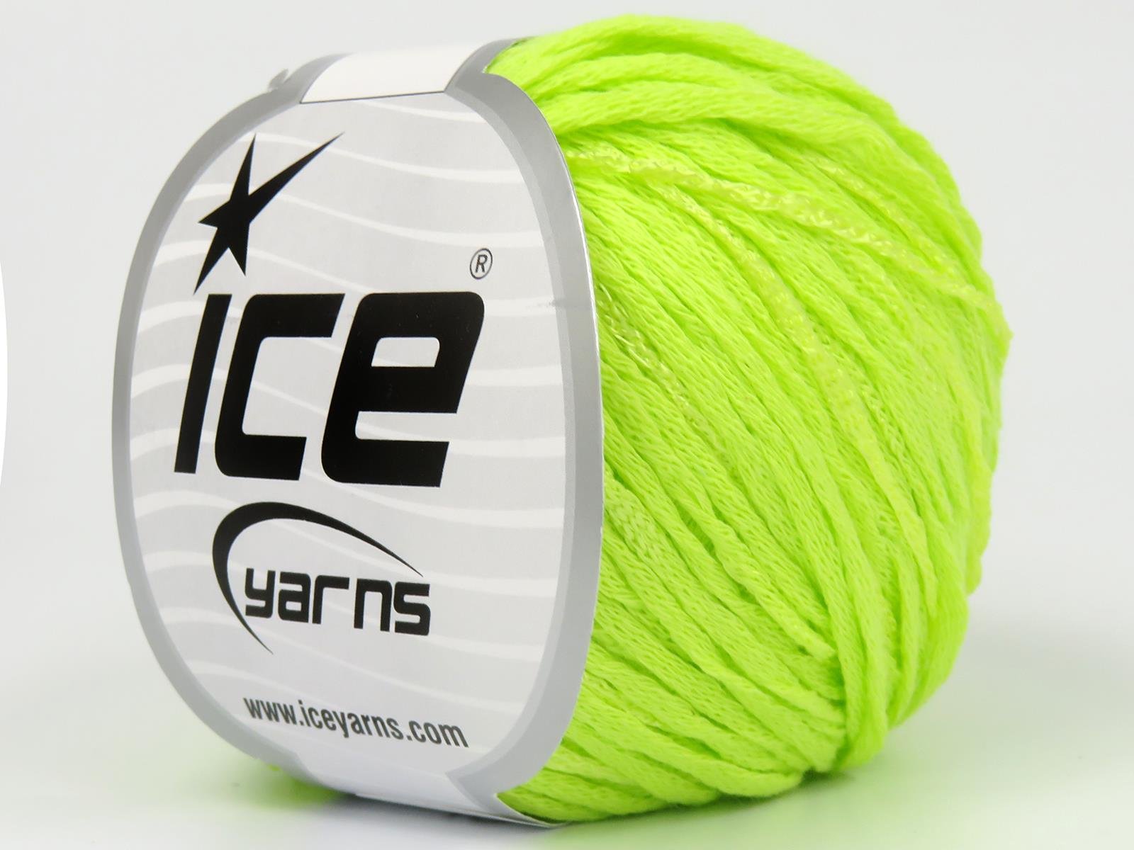 Lot of 6 Skeins Ice Yarns SUMMERTIME (80% Cotton 20% Viscose) Yarn Pistachio Green