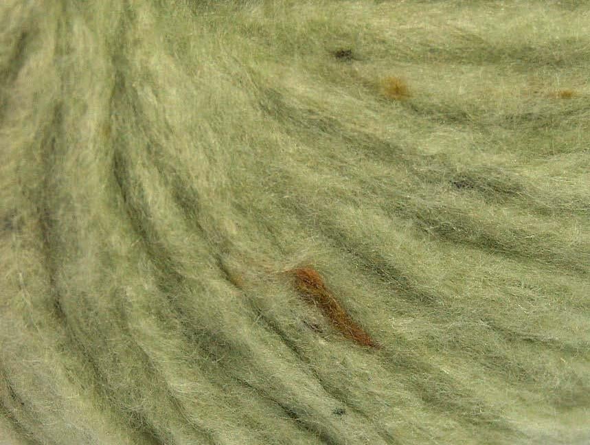 Lot of 8 Skeins Ice Yarns SOFTAIR TWEED (4% Viscose) Yarn Light Green