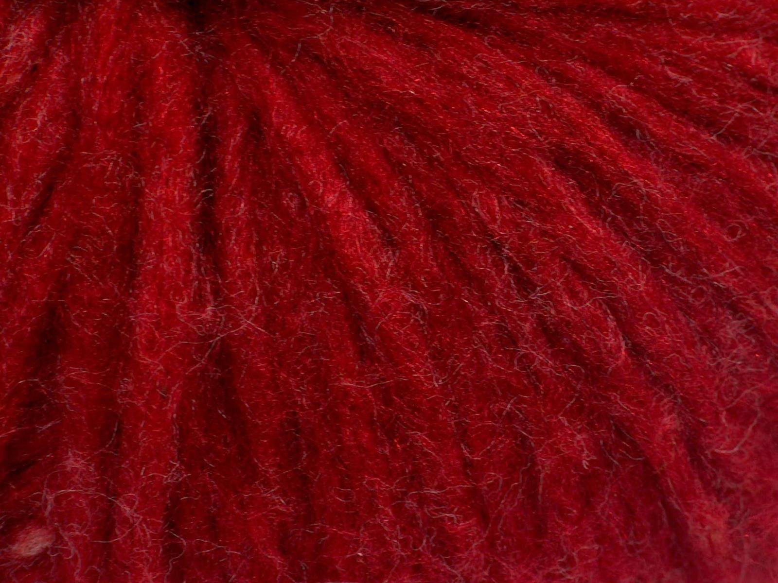 Lot of 8 Skeins Ice Yarns SOFTAIR TWEED (4% Viscose) Hand Knitting Yarn Red