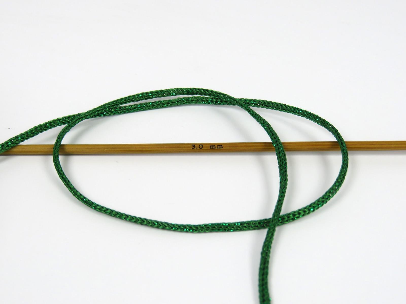 Macrame Bulky Glitz Green