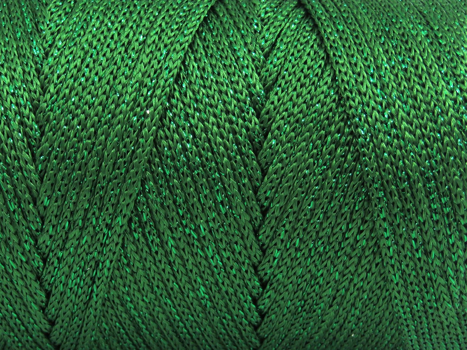 Macrame Bulky Glitz Green