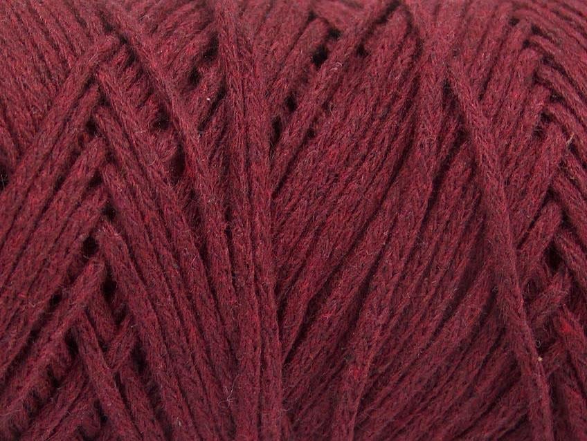 Macrame Cotton Bulky Burgundy