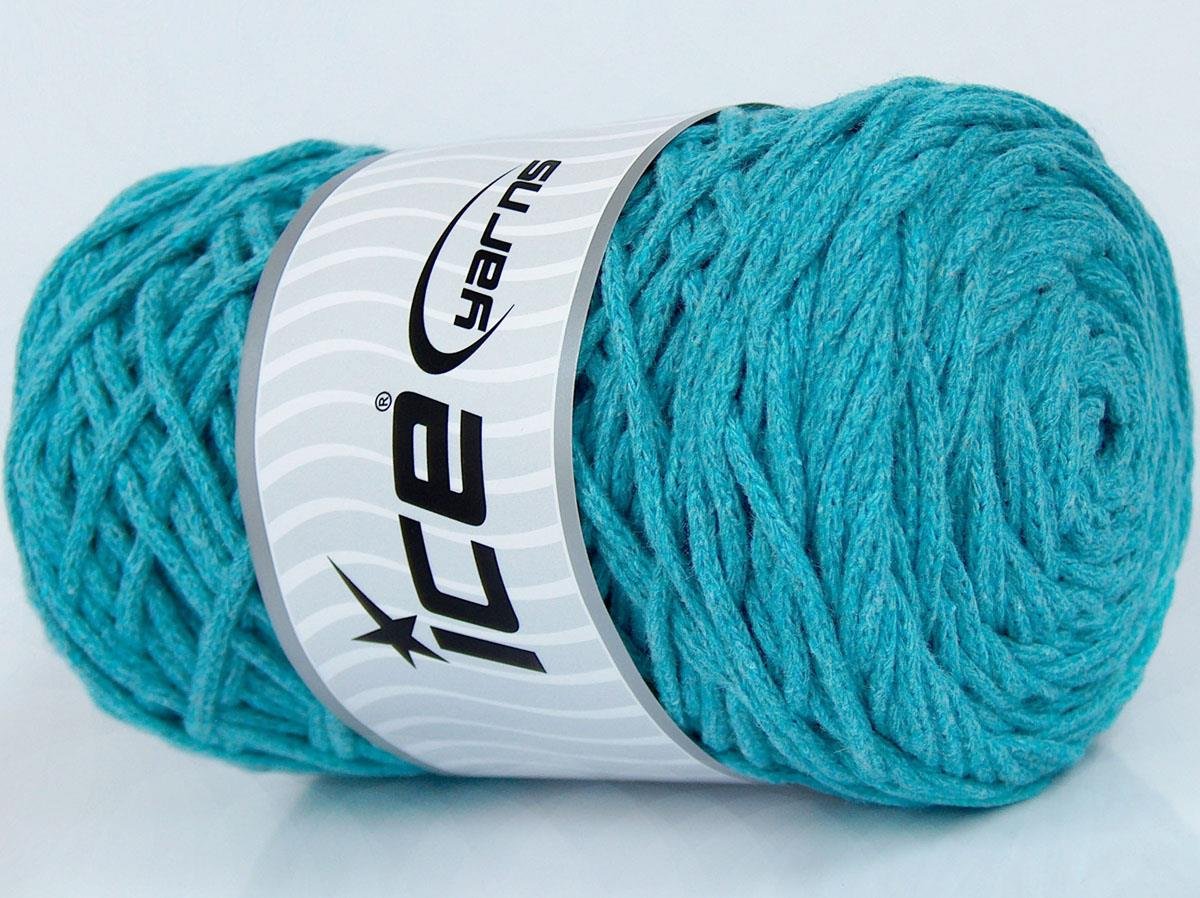 Macrame Cotton Bulky Turquoise