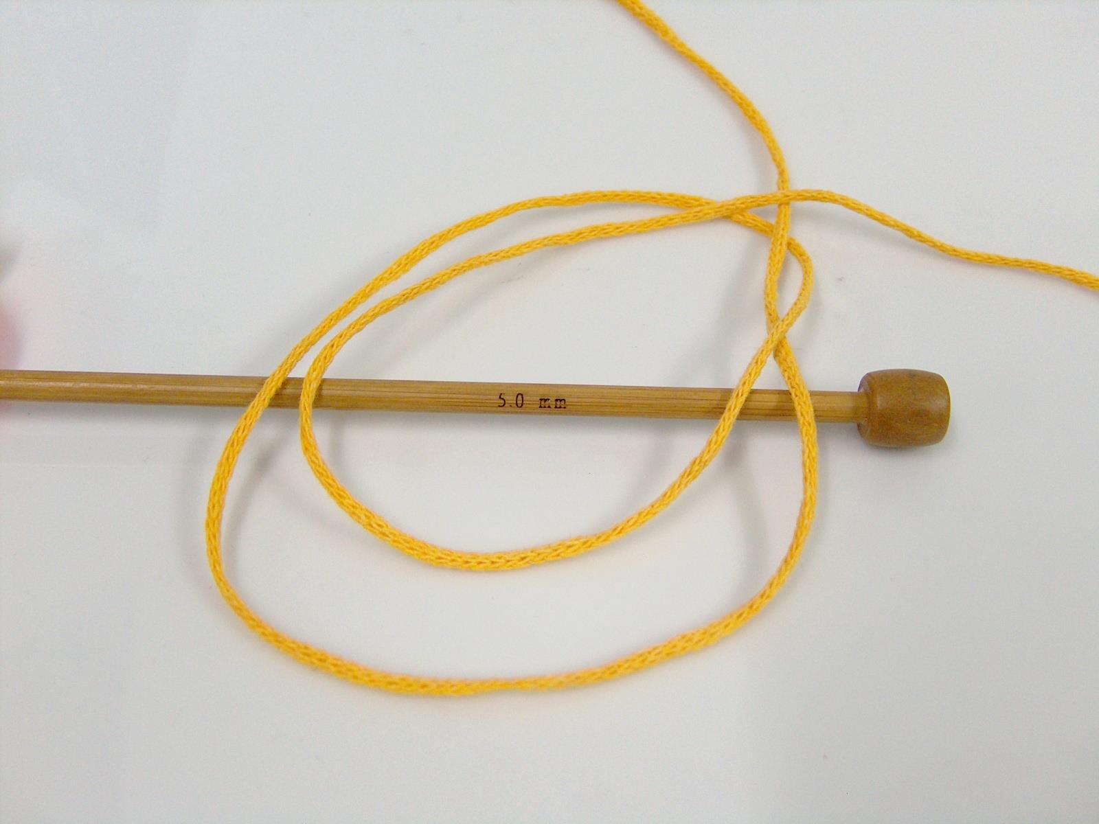 Macrame Cotton Dark Yellow