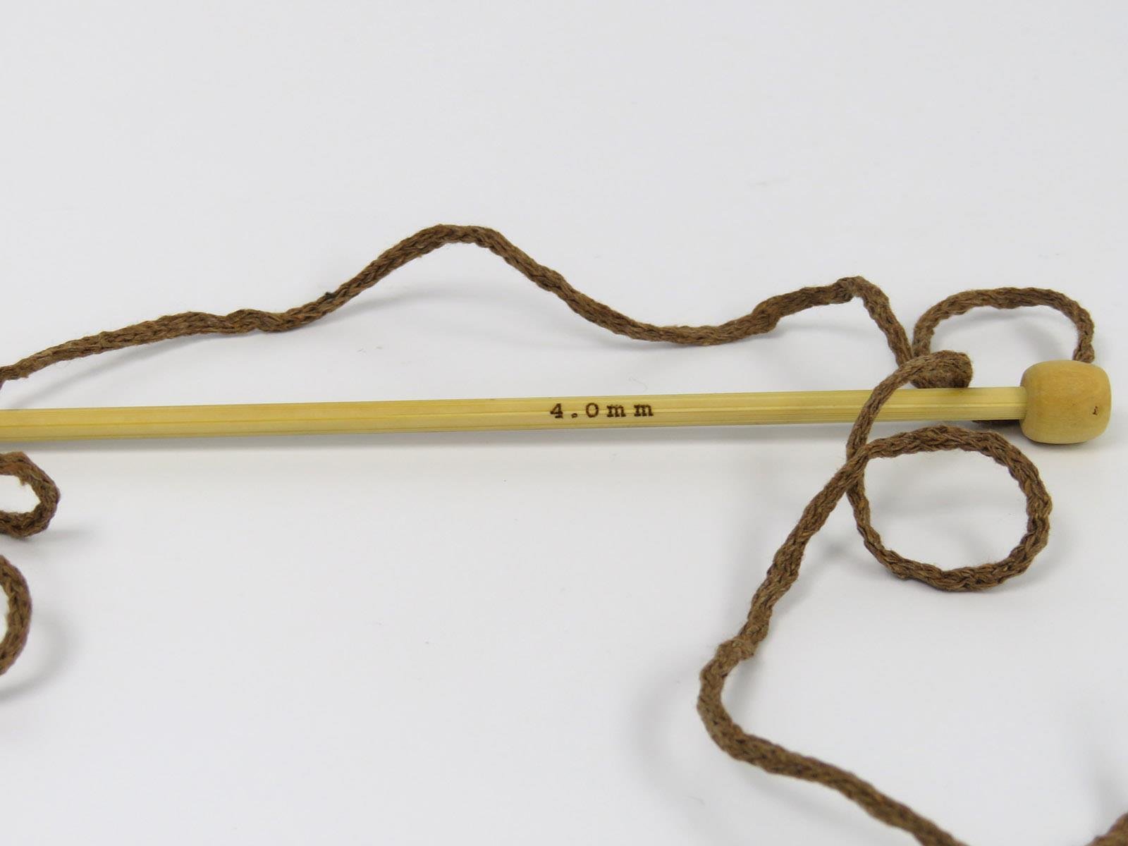 Macrame Cotton Magic Cream, Yellow, Brown Shades