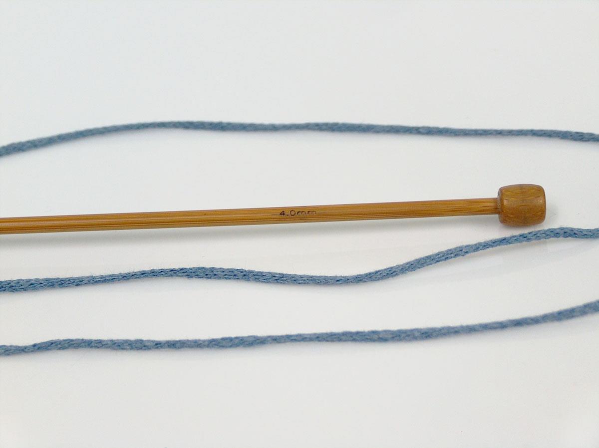 Macrame Cotton Magic Red, Green Shades, Jeans Blue