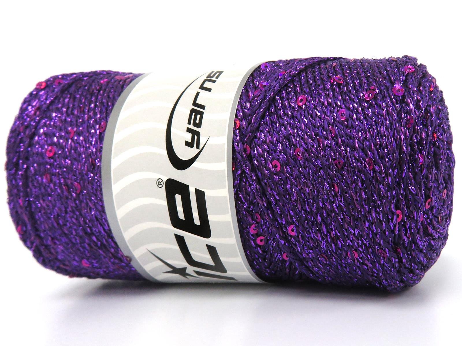 Macrame Glitz Paillette Mor