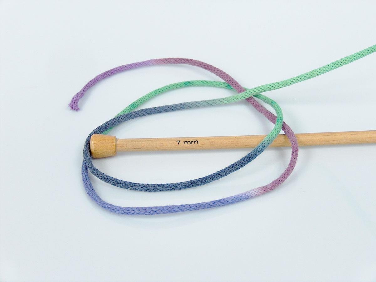 Macrame VisCot Color 3mm Green, Purple, Grey, Maroon