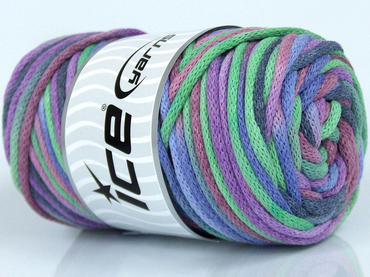 Macrame VisCot Color 3mm Green, Purple, Grey, Maroon