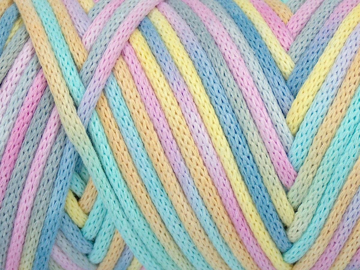 Macrame VisCot Color 3mm Pink, Blue, Yellow, Light Grey, Mint Green